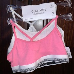 Calvin Klein sports bras!